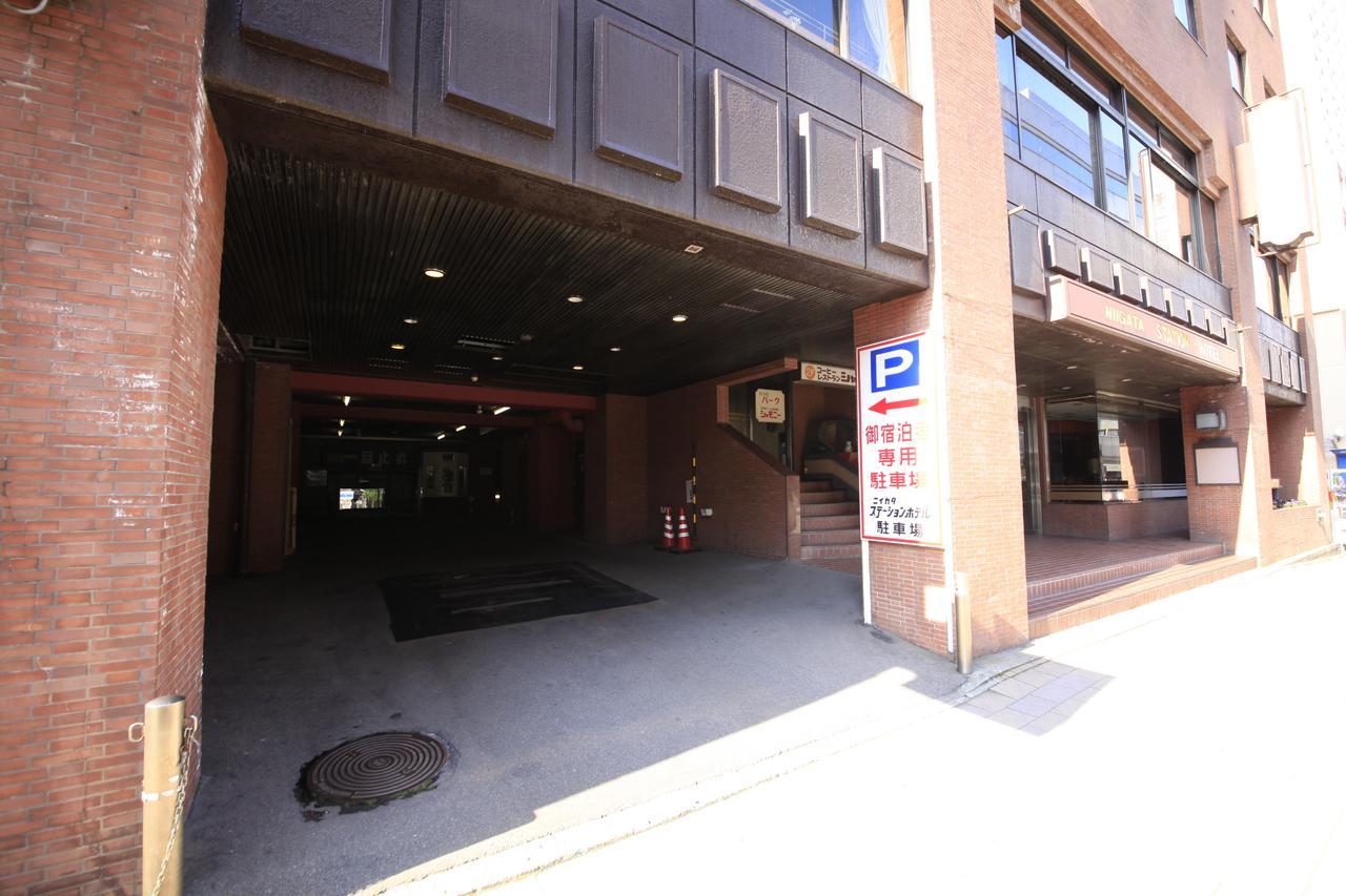 Niigata Station Hotel Eksteriør billede